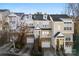 Inviting townhome with a charming exterior, showcasing a well-maintained facade and a welcoming entrance at 7108 Founders Club Ct, Charlotte, NC 28269