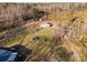 Large backyard with trampoline and RV at 10310 Stokes Ferry Rd, Gold Hill, NC 28071