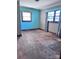 Bedroom with hardwood floors and two-toned painted walls at 325 Hunter St, Salisbury, NC 28144