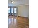 Bright living room featuring hardwood floors and large windows at 325 Hunter St, Salisbury, NC 28144