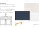 Layout of the bathroom featuring Lakya Navy Blue cabinets, sparkling white quartz and white subway tile at 148 Dabbling Duck Cir, Mooresville, NC 28117