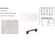 Layout of the Laundry Room featuring white cabinets with matte black pulls and 12x12 floor tiles at 148 Dabbling Duck Cir, Mooresville, NC 28117