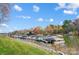 Scenic view of community boat docks and lake access, with colorful fall foliage at 2315 Smith Harbour Dr, Denver, NC 28037