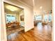 Hardwood floors and neutral colors in this elegant hallway at 2971 Alveston Nw Dr # 29, Concord, NC 28027