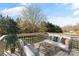 Outdoor living space featuring a cozy seating area, perfect for entertaining and relaxing at 2505 Ashford Dr, Newton, NC 28658