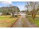 Ranch home with attached garage and long driveway at 4264 C & B Farm Rd, Conover, NC 28613