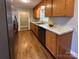 Kitchen with wood cabinets, stainless steel appliances, and pantry at 4264 C & B Farm Rd, Conover, NC 28613