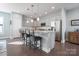 Modern kitchen with granite countertops and stainless steel appliances at 4779 Looking Glass Trl, Denver, NC 28037