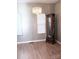 Dining room with hardwood floors and grandfather clock at 5846 Hanna Ct, Charlotte, NC 28212