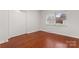 Bright bedroom with hardwood floors and spacious closet at 610 Crescent Cir, Kings Mountain, NC 28086