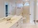 Bathroom with bathtub, shower, and sink at 7031 Walton Heath Ln, Charlotte, NC 28277