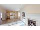 Modern kitchen with white cabinets and tile backsplash at 7031 Walton Heath Ln, Charlotte, NC 28277