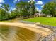 Sandy beach with steps leading to a lake at 1345 Shimmer Light Cir, Rock Hill, SC 29732