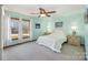 Light and airy bedroom with coastal decor at 1601 Bennington Nw Dr, Concord, NC 28027