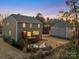 Aerial view of house and backyard with spa at 17718 Snug Harbor Rd, Charlotte, NC 28278