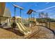 Community playground with two slides and climbing structures at 17718 Snug Harbor Rd, Charlotte, NC 28278