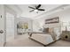 Main bedroom with plush carpet and large window at 236 Ascot Run Way, Fort Mill, SC 29715