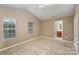 Spacious bedroom with carpeted floors and ceiling fan at 119 Lookout Point Pl, Mooresville, NC 28115