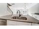 Modern kitchen with stainless steel appliances and island at 4113 Black Ct # 167, Harrisburg, NC 28075