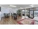 Inviting dining area with multiple tables, chairs, and a bar, perfect for entertaining at 7831 Spinnaker Bay Dr # 314, Sherrills Ford, NC 28673