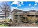 Multi-level condo features wood balconies, stairs, and lake views at 7831 Spinnaker Bay Dr # 314, Sherrills Ford, NC 28673
