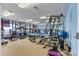Well-equipped gym with various exercise machines for a complete workout at 7831 Spinnaker Bay Dr # 314, Sherrills Ford, NC 28673