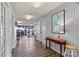 Hallway with a desk, decorations, and access to an outdoor view at 7831 Spinnaker Bay Dr # 314, Sherrills Ford, NC 28673