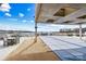 Tranquil pool deck area with seating, offering a relaxing view of the lake at 7831 Spinnaker Bay Dr # 314, Sherrills Ford, NC 28673