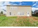 Exterior of home showcasing a spacious backyard and patio at 1114 Fenwick Ct, Clover, SC 29710