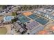 Community amenities including tennis courts and pool at 16042 River Tree Ln, Charlotte, NC 28278