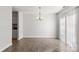 Simple dining area with tile floors and natural light at 375 Sweetgum Dr, Fort Mill, SC 29715