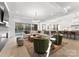Spacious living room with fireplace, open to the modern kitchen, perfect for gatherings at 1015 Kendall Dr # 4, Wesley Chapel, NC 28173
