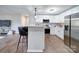 Kitchen island with seating for two at 131 Nantz Ave, Mount Holly, NC 28120