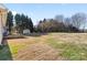 Large backyard with storage shed and deck at 135 Rumple Hill Dr, Statesville, NC 28677