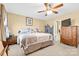 Spacious bedroom with ample closet space and ceiling fan at 135 Rumple Hill Dr, Statesville, NC 28677