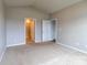 Main bedroom with private bath access and carpet flooring at 138 Gray Willow St, Mooresville, NC 28117