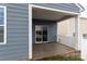 Covered patio with sliding glass doors at 138 Gray Willow St, Mooresville, NC 28117