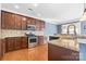 Modern kitchen with stainless steel appliances and granite countertops at 160 Millen Dr, Mooresville, NC 28115