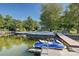 Lakefront home with private jet ski dock at 19100 Mary Ardrey Cir, Cornelius, NC 28031