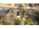 Aerial view showing a house and surrounding neighborhood at 116 E Maryland Ave, Bessemer City, NC 28016