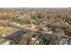 Aerial view of a residential property and neighborhood at 116 E Maryland Ave, Bessemer City, NC 28016