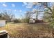 Large backyard with shed at 116 E Maryland Ave, Bessemer City, NC 28016