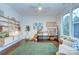 Playful room with built-in bunk bed and rug at 1220 Lomax Ave, Charlotte, NC 28211