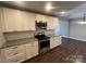 Beautiful kitchen featuring stainless appliances, granite counters, and white subway tile backsplash at 1907 Steele St, Monroe, NC 28110