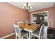 Dining room with wood floors at 1976 Mcilwain Rd, Lancaster, SC 29720