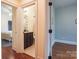 View of hallway with access to bedrooms and bathrooms at 2349 Shiny Leaf Dr, Denver, NC 28037