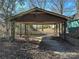 Rustic wooden carport structure at 3798 Providence Mill Rd, Maiden, NC 28650