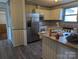 Kitchen with stainless steel appliances and an island at 3798 Providence Mill Rd, Maiden, NC 28650