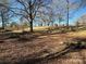 Open lot with scattered leaves and some tree stumps at 3798 Providence Mill Rd, Maiden, NC 28650