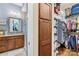 Large walk-in closet with ample storage space at 423 Granite Lake Ct, Denver, NC 28037